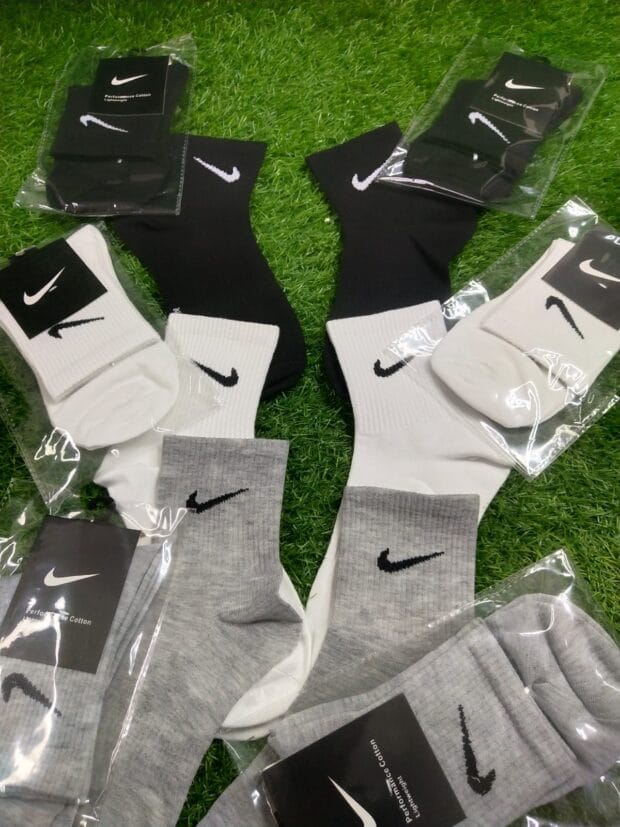 Nike men socks grey - Image 3